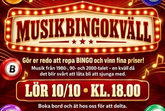 musikbingokväll