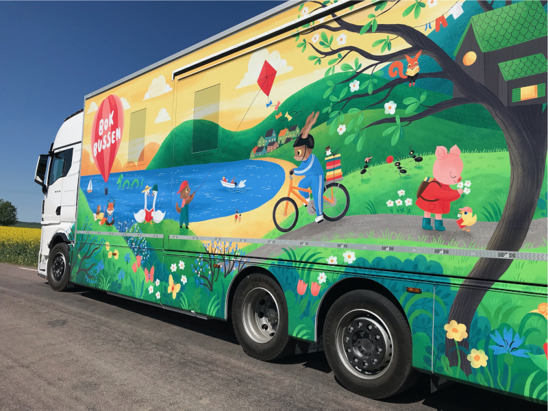Bokbussen - föreningarnas dag